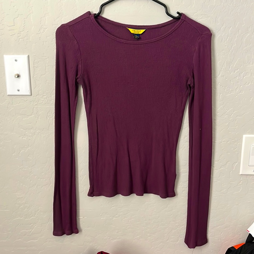 plain knit long sleeve